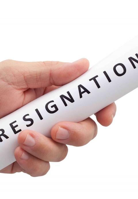 Resignation and termination